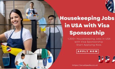 1,300+ Housekeeping Jobs in USA with Visa Sponsorship Start Applying Now.