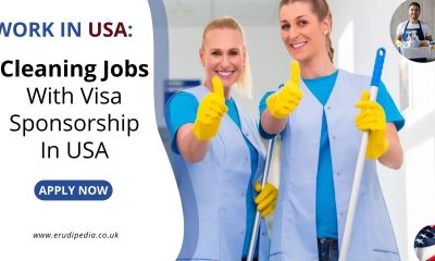 Work in USA: Cleaning Jobs With Visa Sponsorship In USA