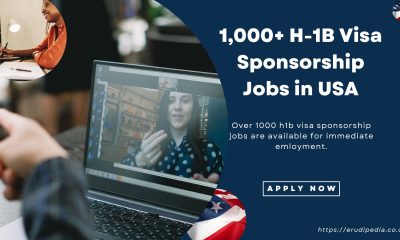H1B Visa Sponsorship Jobs in USA (1000+ Jobs) - Apply Now