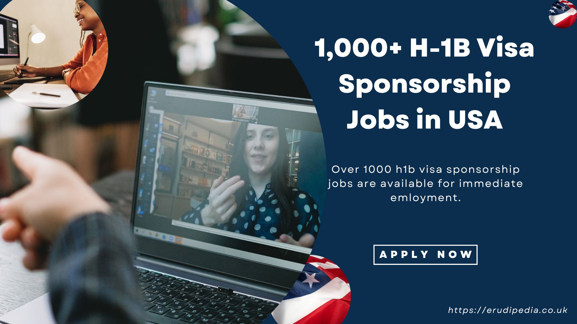 H1B Visa Sponsorship Jobs in USA (1000+ Jobs) – Apply Now