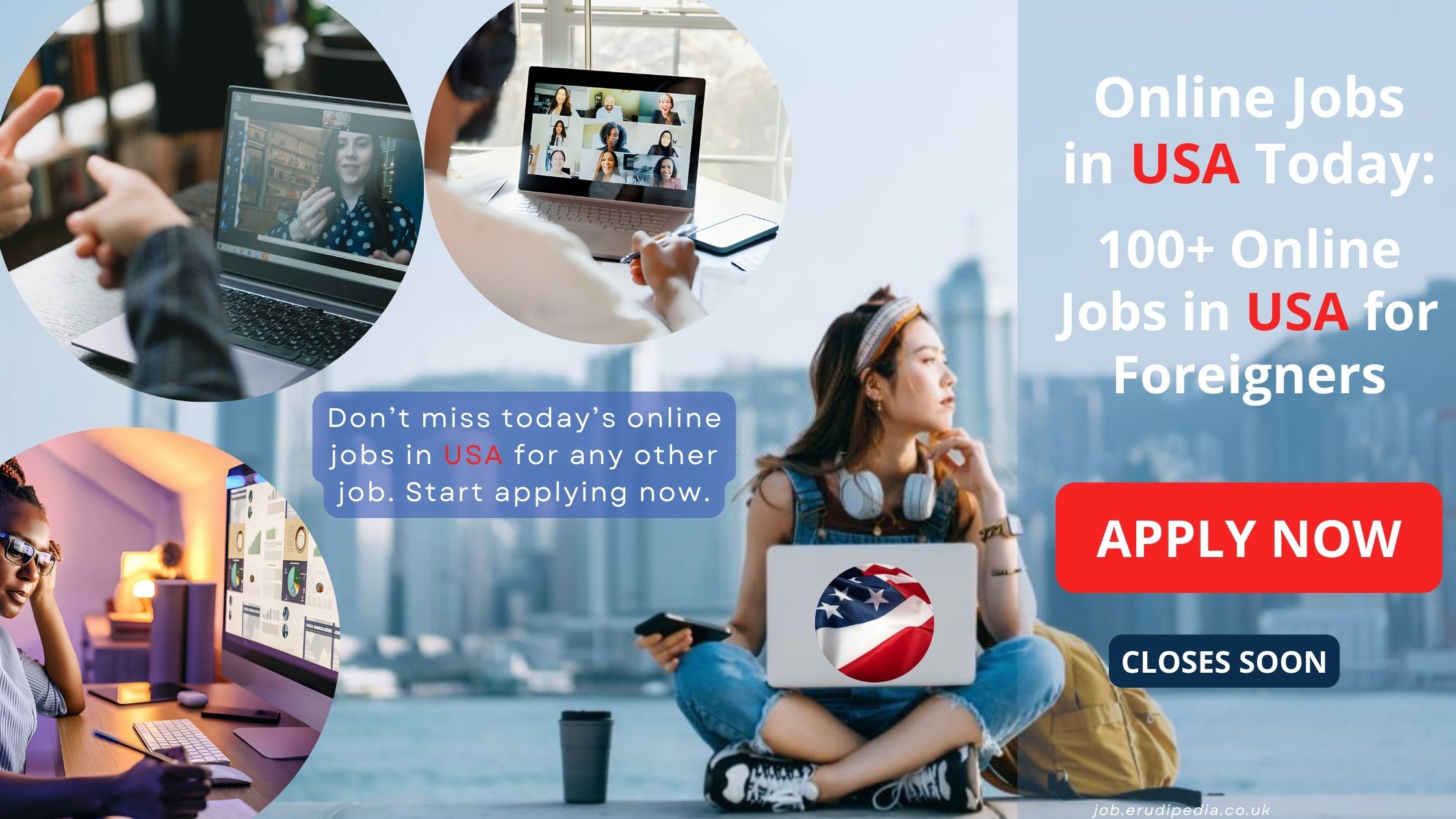 Online Jobs in USA Today: 100+ Online Jobs in USA for Foreigners – Start Applying