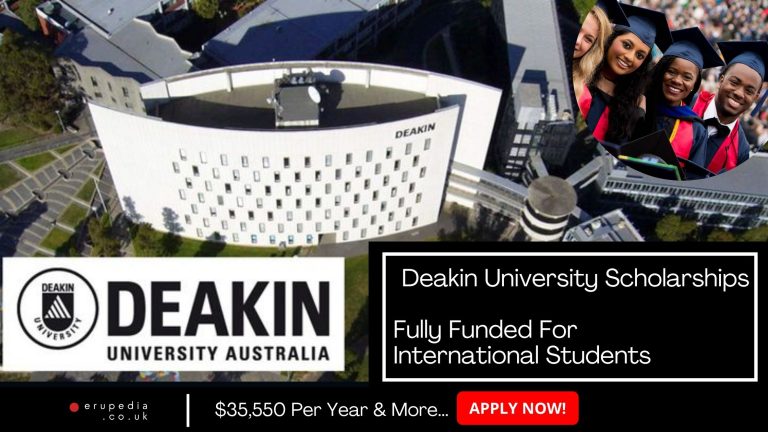 $35,550/Year: Deakin University Scholarships 2026 (Fully Funded For International Students)
