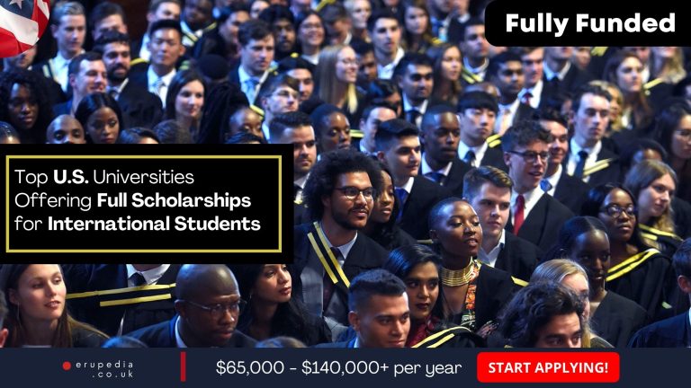 Top U.S. Universities Offering Full Scholarships for International Students