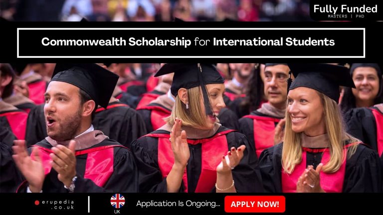 Postgraduate Study: Commonwealth Scholarship 2026 - Apply Now